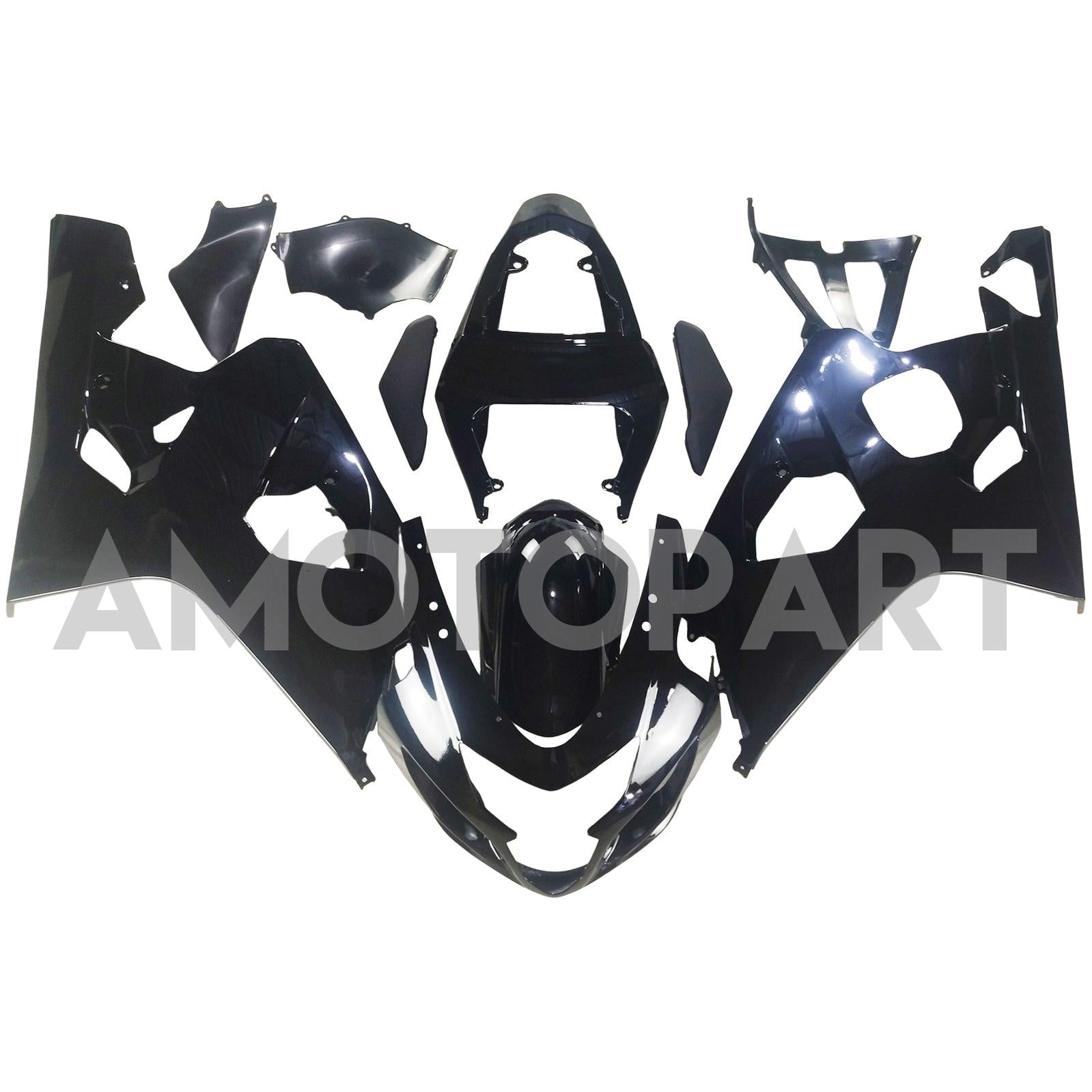 Amotopart 2004-2005 Suzuki GSXR600750 Fairing G-Black Kit