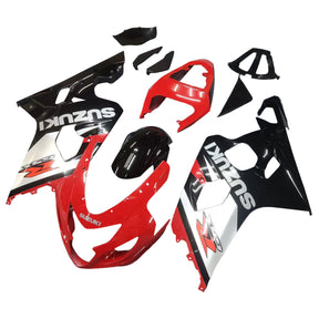 Suzuki 600 750 2004-2005 Fairing Red & Black GSXR Racing