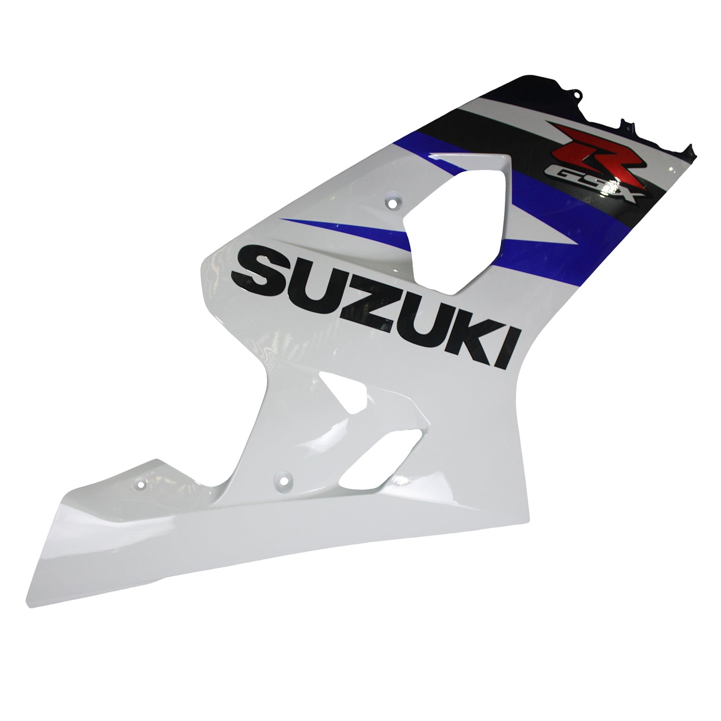 Amotopart 2004-2005 Suzuki GSXR 600/750 K4 White&Blue Fairing Kit