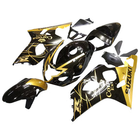 Amotopart 2004-2005 Suzuki GSXR 600/750 K4 Black&Gold Fairing Kit