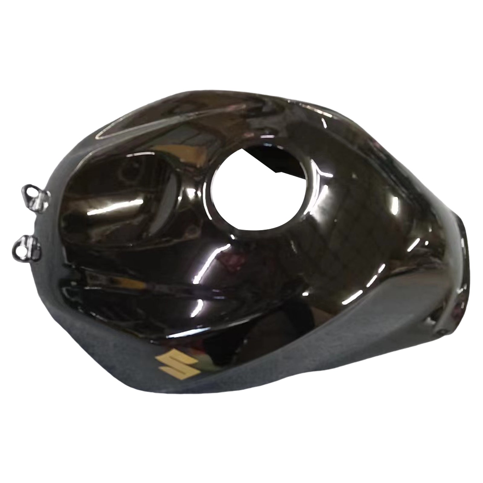 Amotopart 2004–2005 Suzuki GSXR 600/750 K4 Schwarz-Gold Verkleidungsset