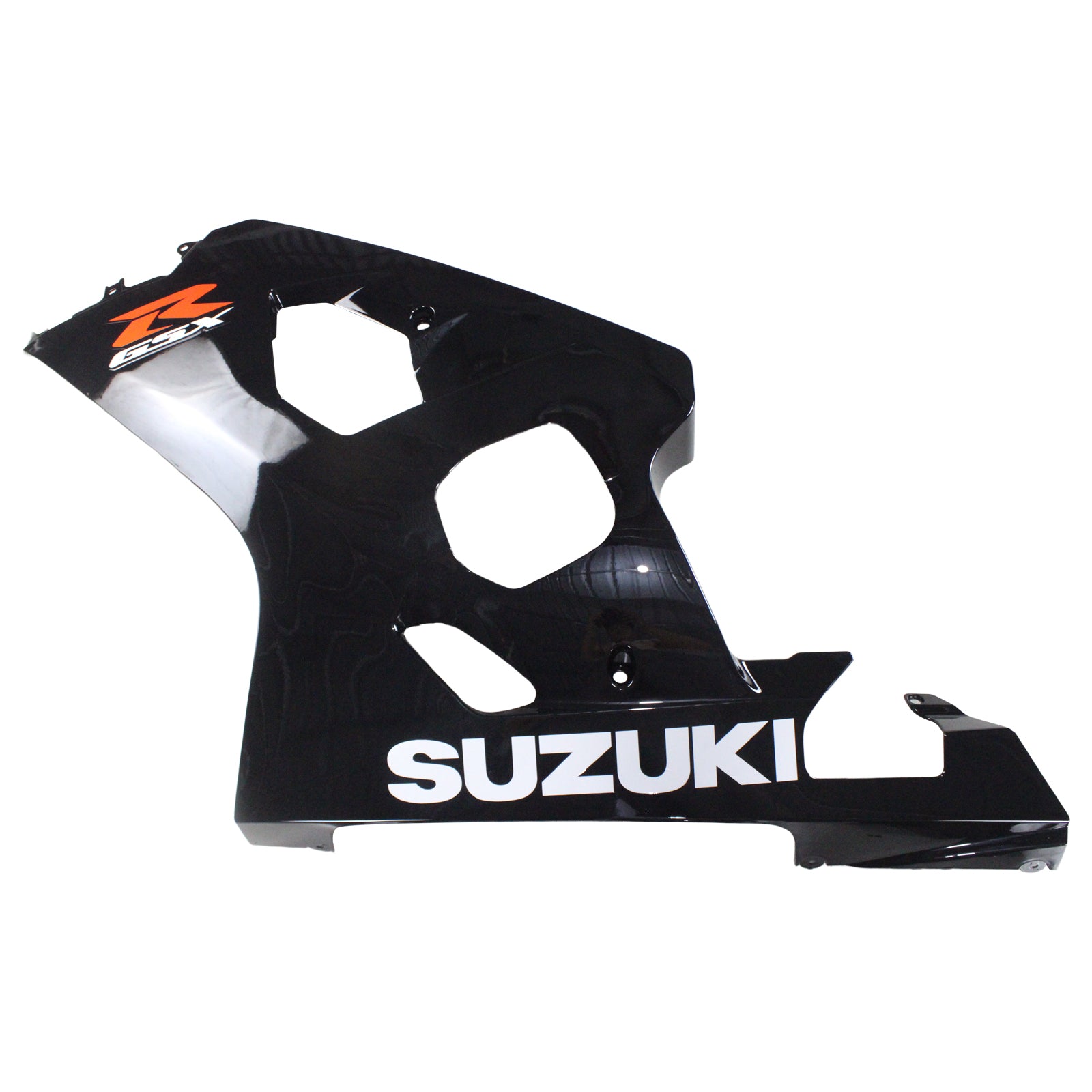 Amotopart Suzuki GSXR 600/750 Kit carena nero lucido 2004-2005