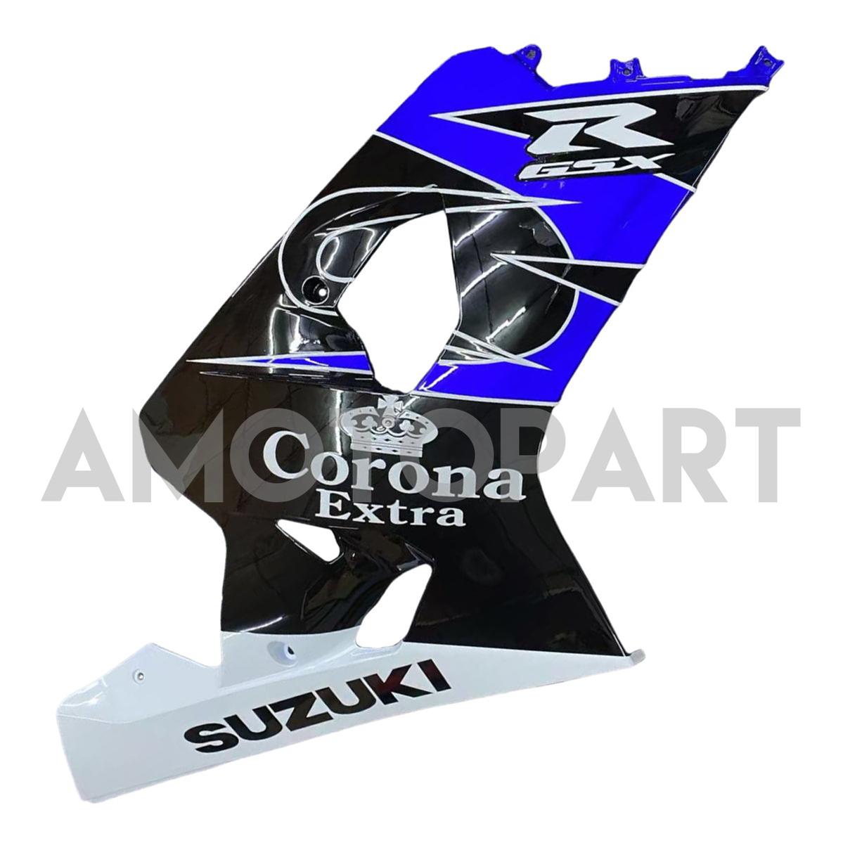 Amotopart Suzuki 2004-2005 GSXR 600/750 Blue Black White Fairing Kit