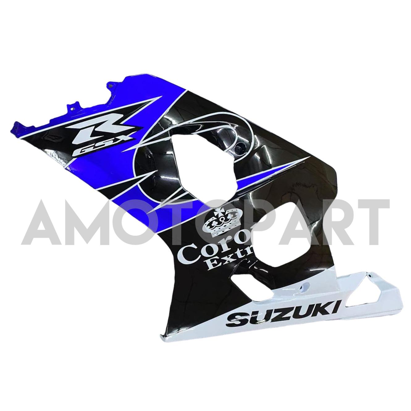 Amotopart Suzuki 2004-2005 GSXR 600/750 Blue Black White Fairing Kit