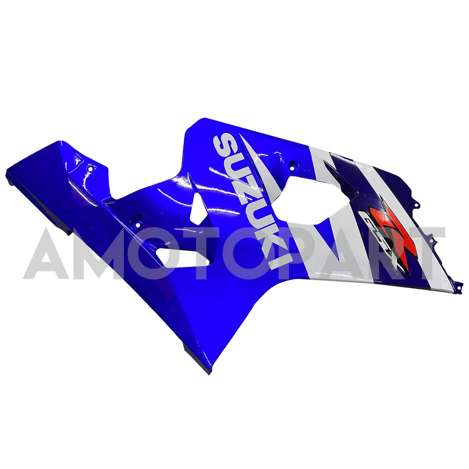 Amotopart Suzuki 2004-2005 GSXR 600/750 Blue z białym zestawem owiewki