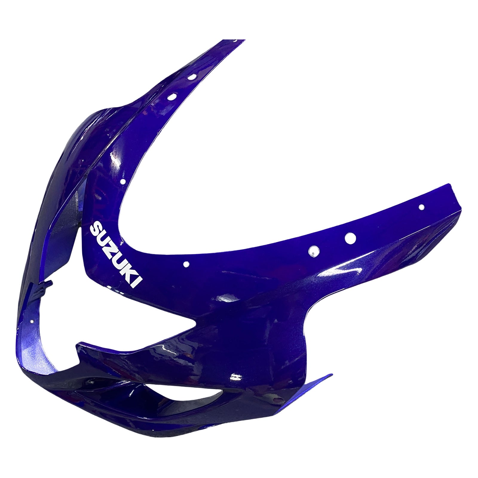 Amotopart Suzuki 2004–2005 GSXR 600/750 Blau mit weißem Verkleidungsset