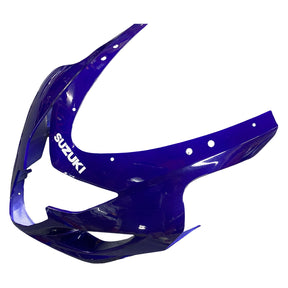 Amotopart Suzuki 2004-2005 GSXR 600/750 Blue with White Fairing Kit