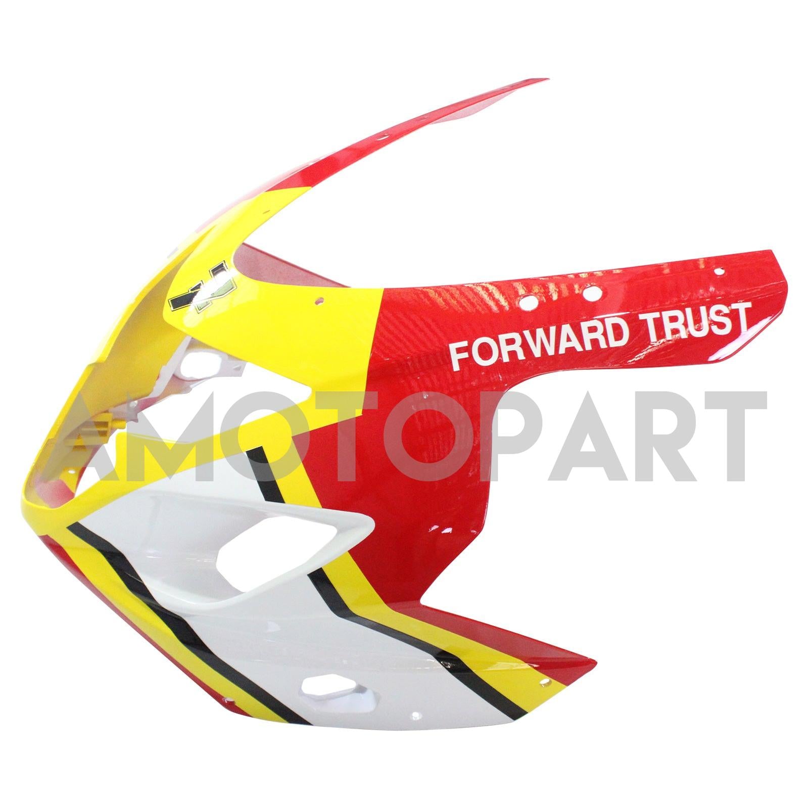 Amotopart Suzuki 2004-2005 GSXR 600/750 Red Yellow White Fairing Kit