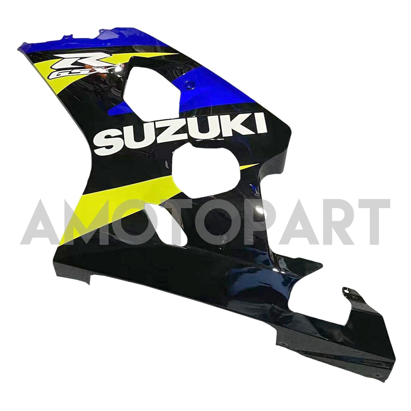 Amotopart Suzuki 2004-2005 GSXR 600/750 Blaues Gelbverkleidungskit