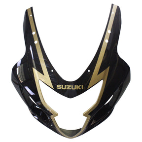 Amotopart Suzuki 2004–2005 GSXR 600/750 Gold Schwarz Verkleidungsset