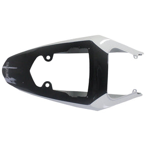 Amotopart Suzuki 2004–2005 GSXR 600/750 Schwarz mit weißem Verkleidungsset