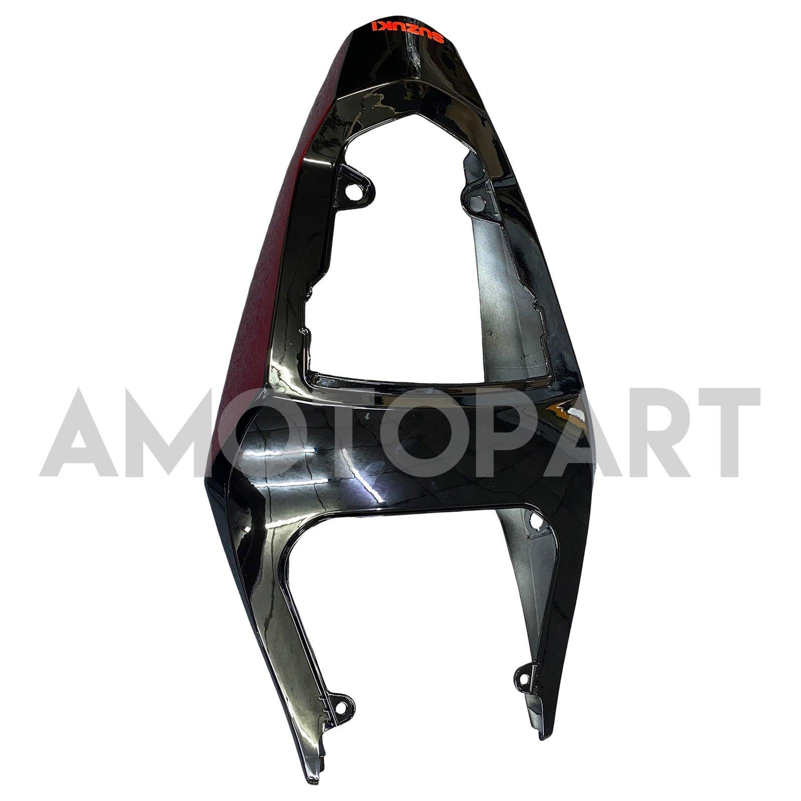 Amotopart Suzuki 2004-2005 GSXR 600/750 Black with Red Fairing Kit