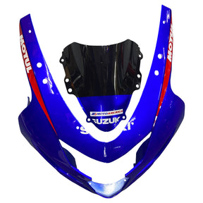 Amotopart Suzuki 2004–2005 GSXR 600/750 Blue Mix Red Verkleidungsset