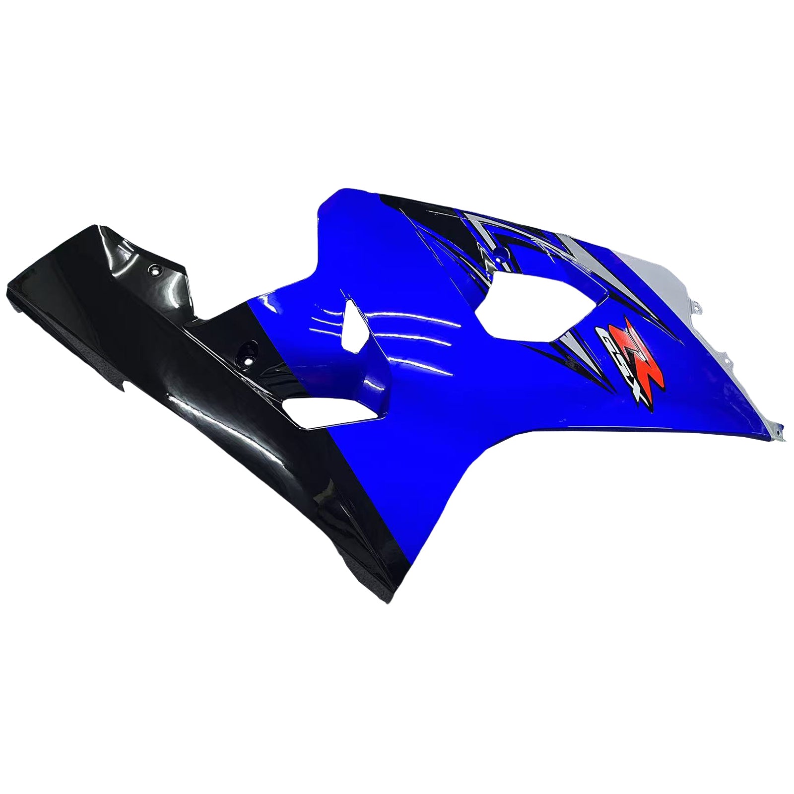 Amotopart 2004-2005 K4 GSXR 600/750 Suzuki Blue & Black Style 5 Fairing Kit