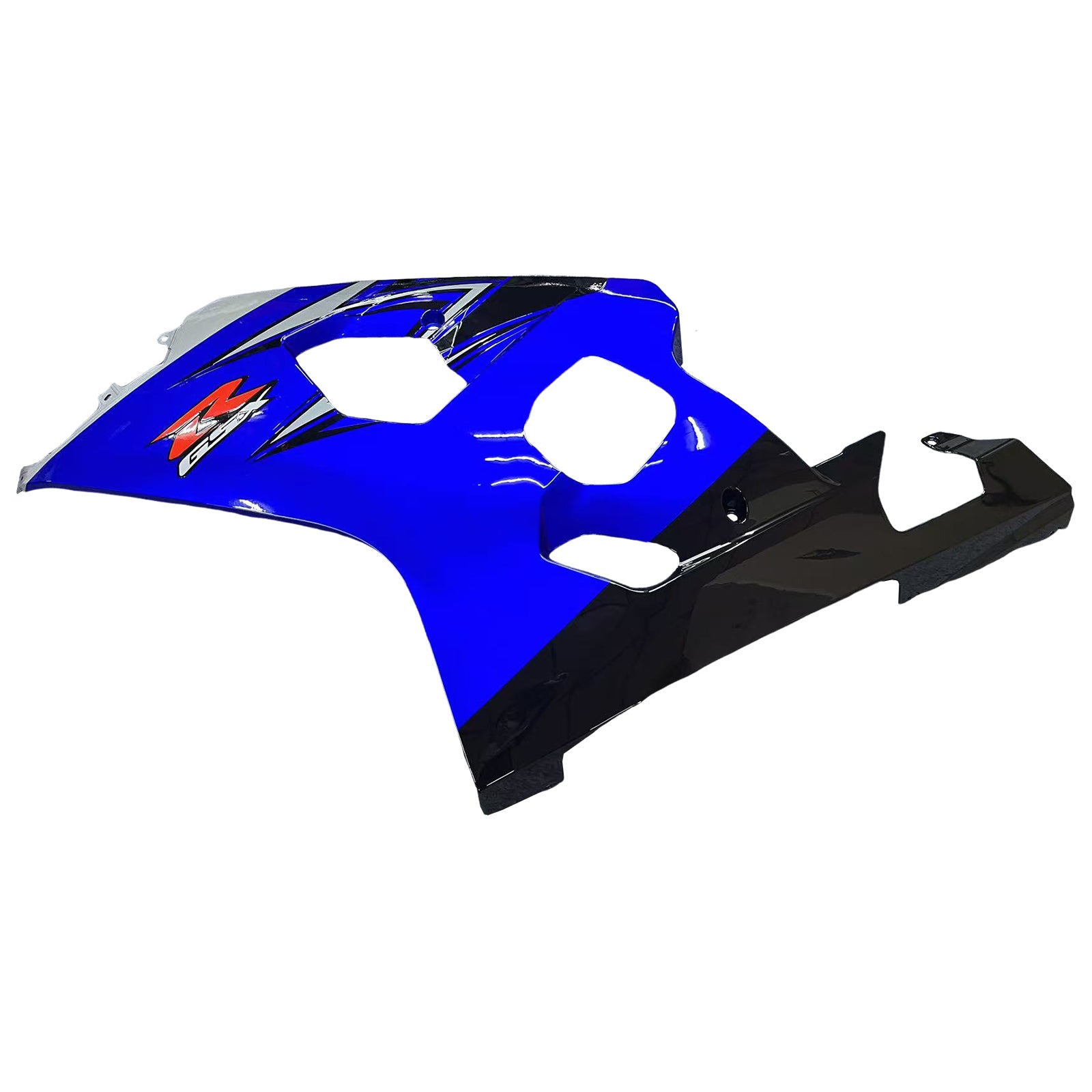 Amotopart 2004-2005 K4 GSXR 600/750 Suzuki Blue & Black Style 5 Fairing Kit