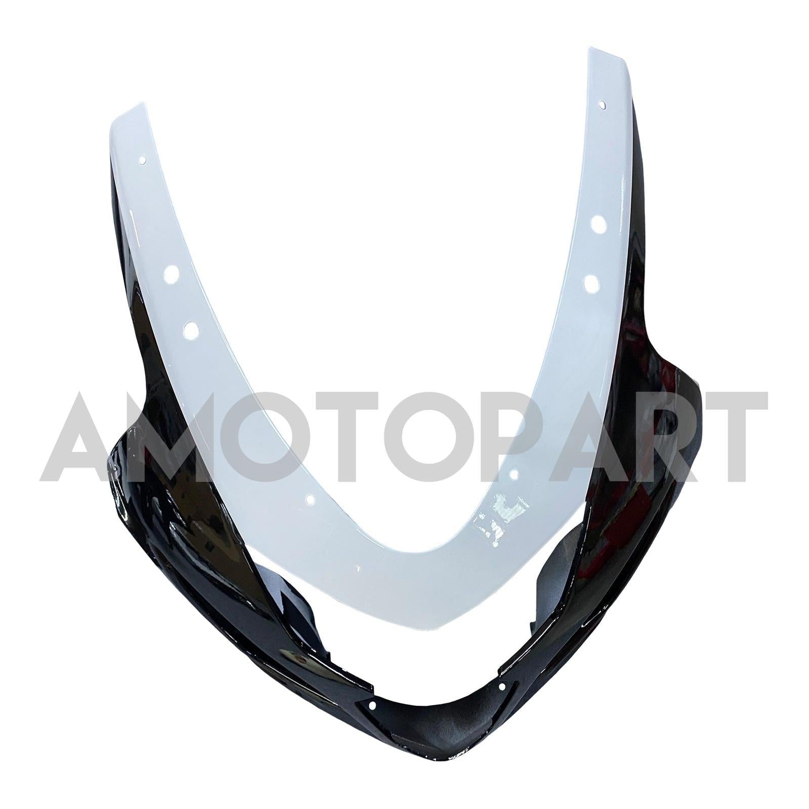 Amotopart 2004-2005 K4 GSXR 600/750 Suzuki White & Black Style 1 Koopkit