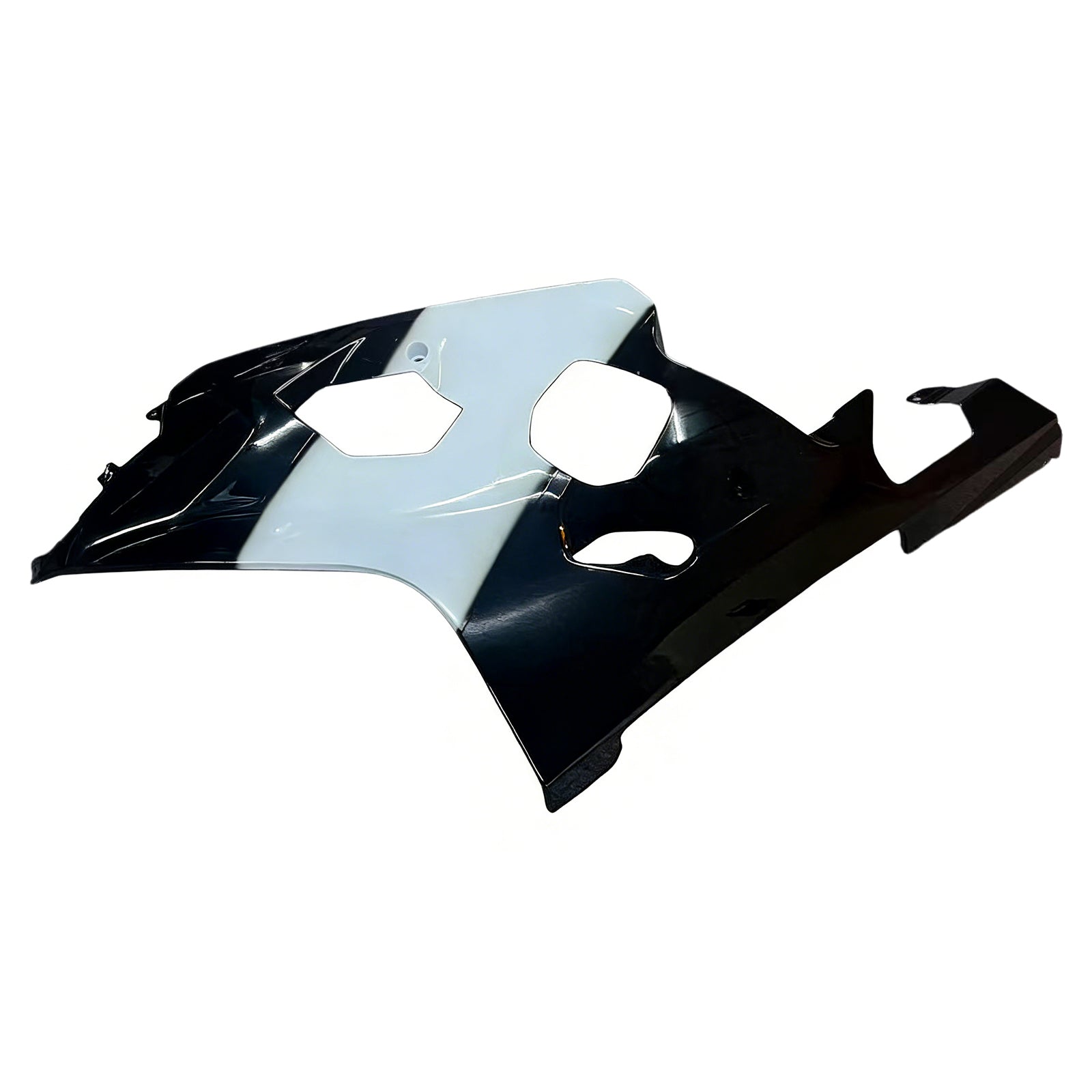 Amotopart 2004-2005 K4 GSXR 600/750 Kit de carenagem Suzuki White & Black Styl3
