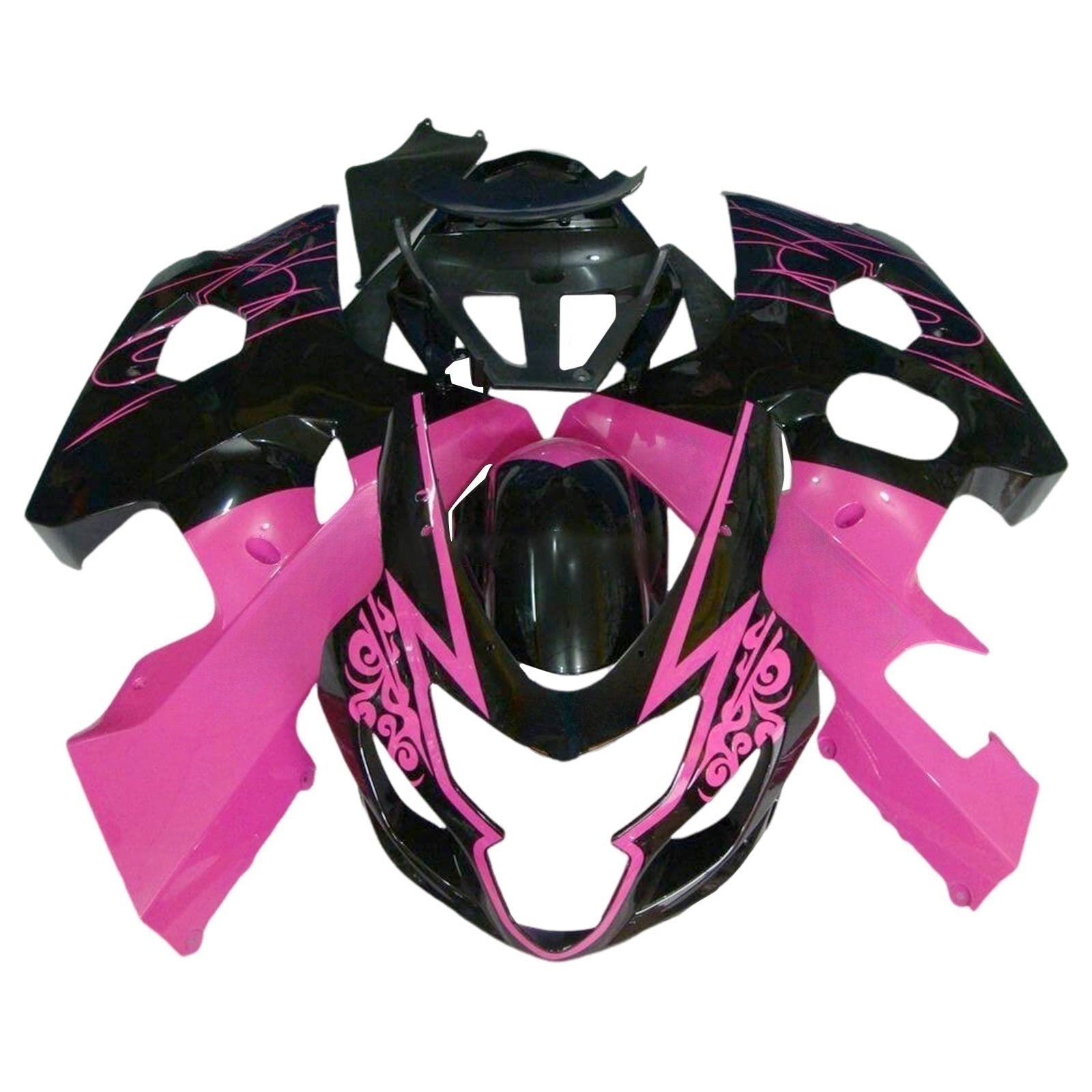 Amotopart 2004-2005 K4 GSXR 600/750 Suzuki Pink&Black Fairing Kit