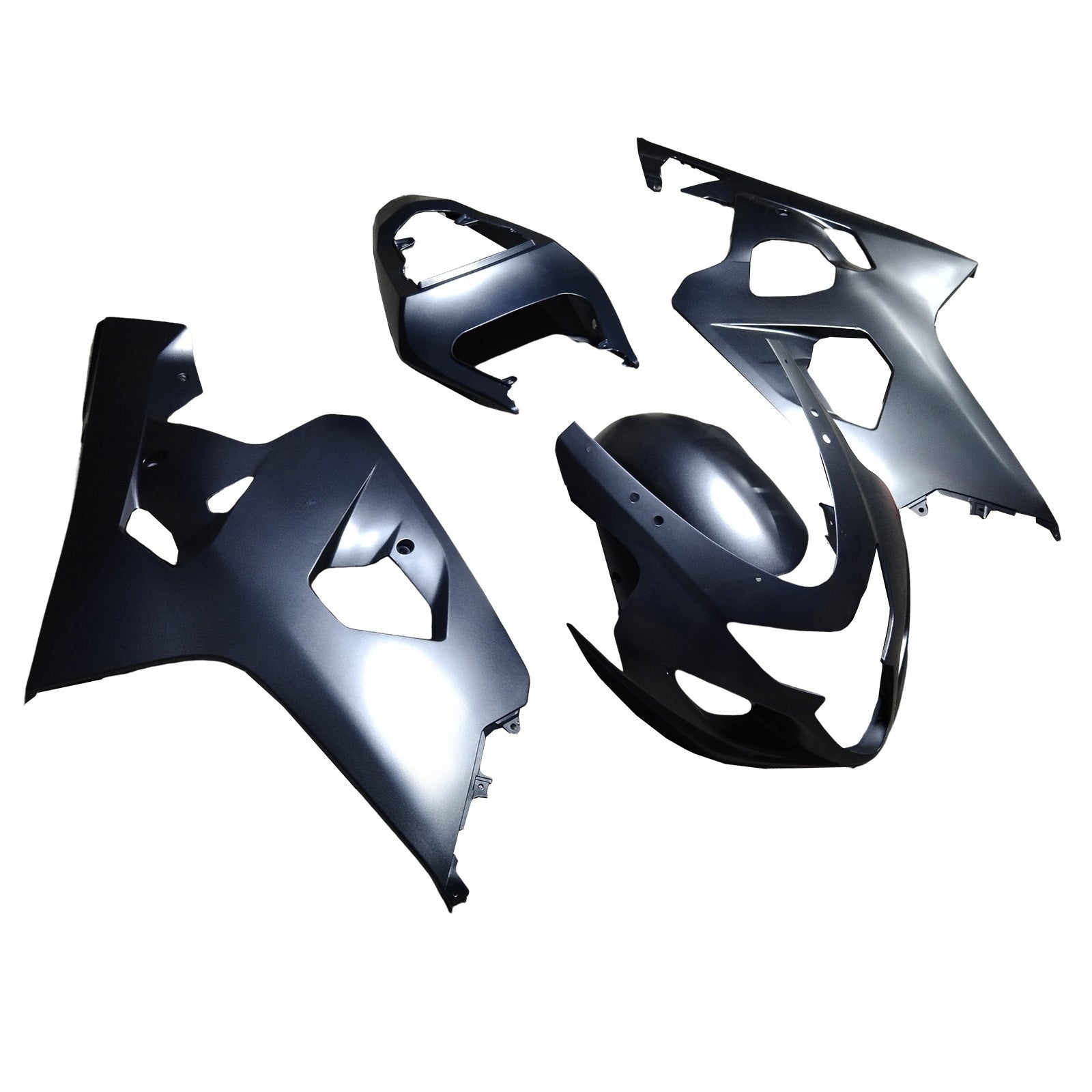 Amotopart 2004-2005 K4 GSXR 600/750 Suzuki Matte Grey Fairing Kit