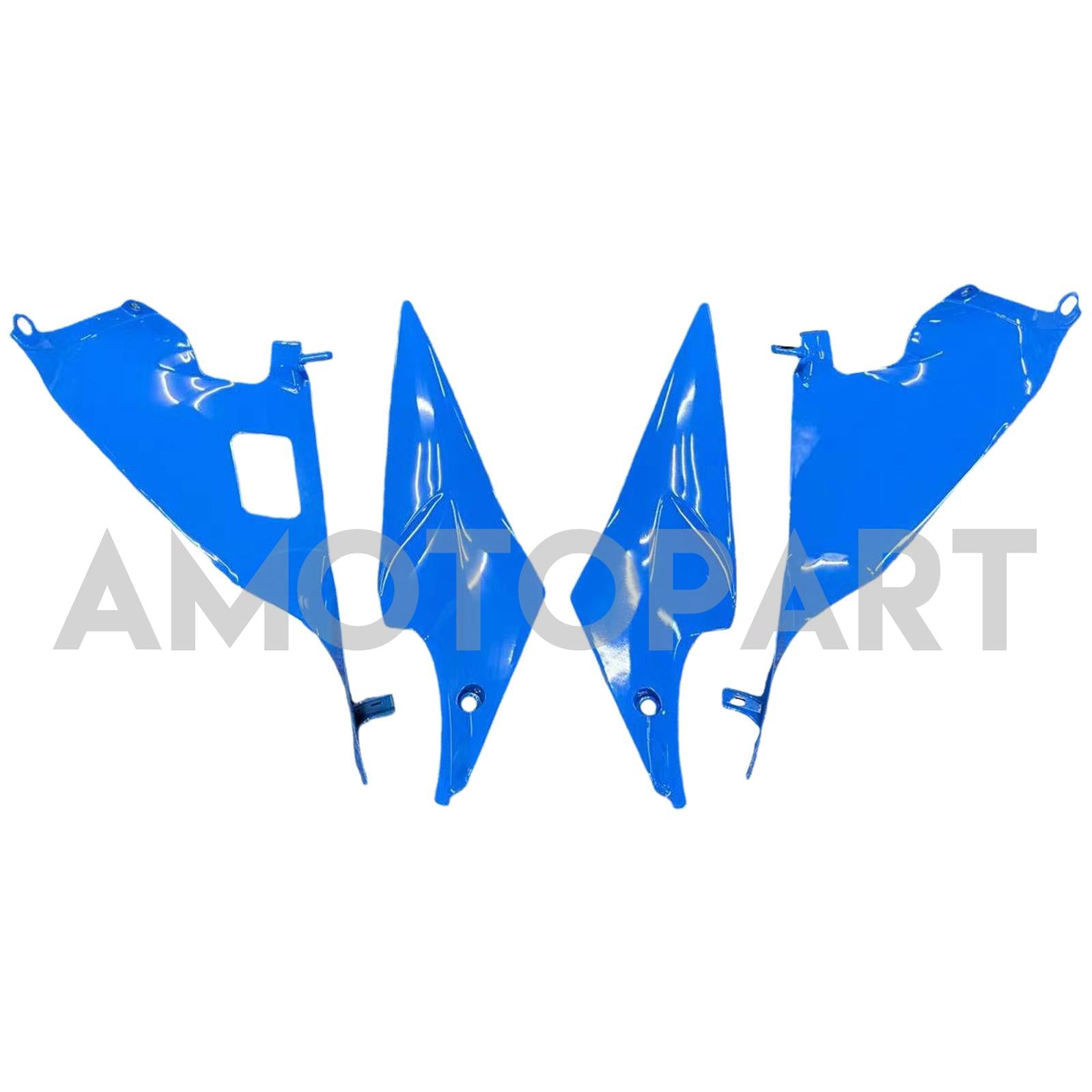 Amotopart 2006-2007 GSXR600750 Suzuki Fairing Blue with Logo Kit
