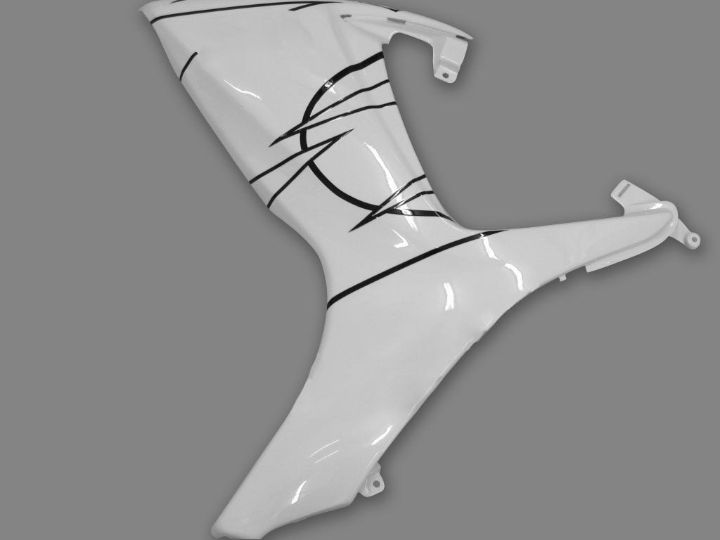 Amotopart 2006-2007 GSXR600750 スズキ フェアリング ホワイト キット