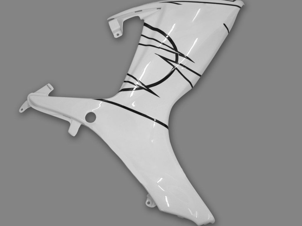 Amotopart 2006-2007 GSXR600750 スズキ フェアリング ホワイト キット