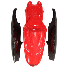 Amotopart 2006-2007 GSXR 600750 Suzuki Kit de carenado rojo y negro