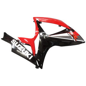 Amotopart 2006-2007 GSXR600750 Suzuki Fairing Red&Black Kit