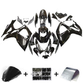 Amotopart 2006-2007 Kit carena Suzuki GSXR 600/750 nero lucido