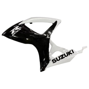 Amotopart 2006-2007 GSXR600750 Kit carenatura bianco e nero Suzuki