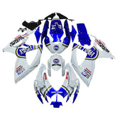 Amotopart 2006-2007 K6 GSXR 600/750 Suzuki White with Blue Logo Fairing kit