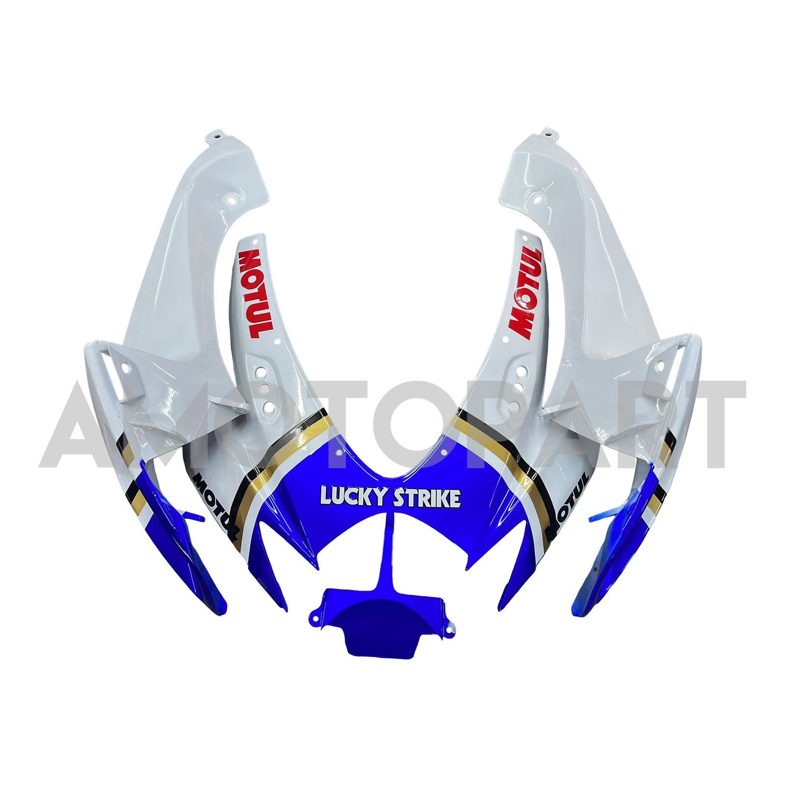 Amotopart 2006-2007 K6 GSXR 600/750 Suzuki White with Blue Logo Fairing kit