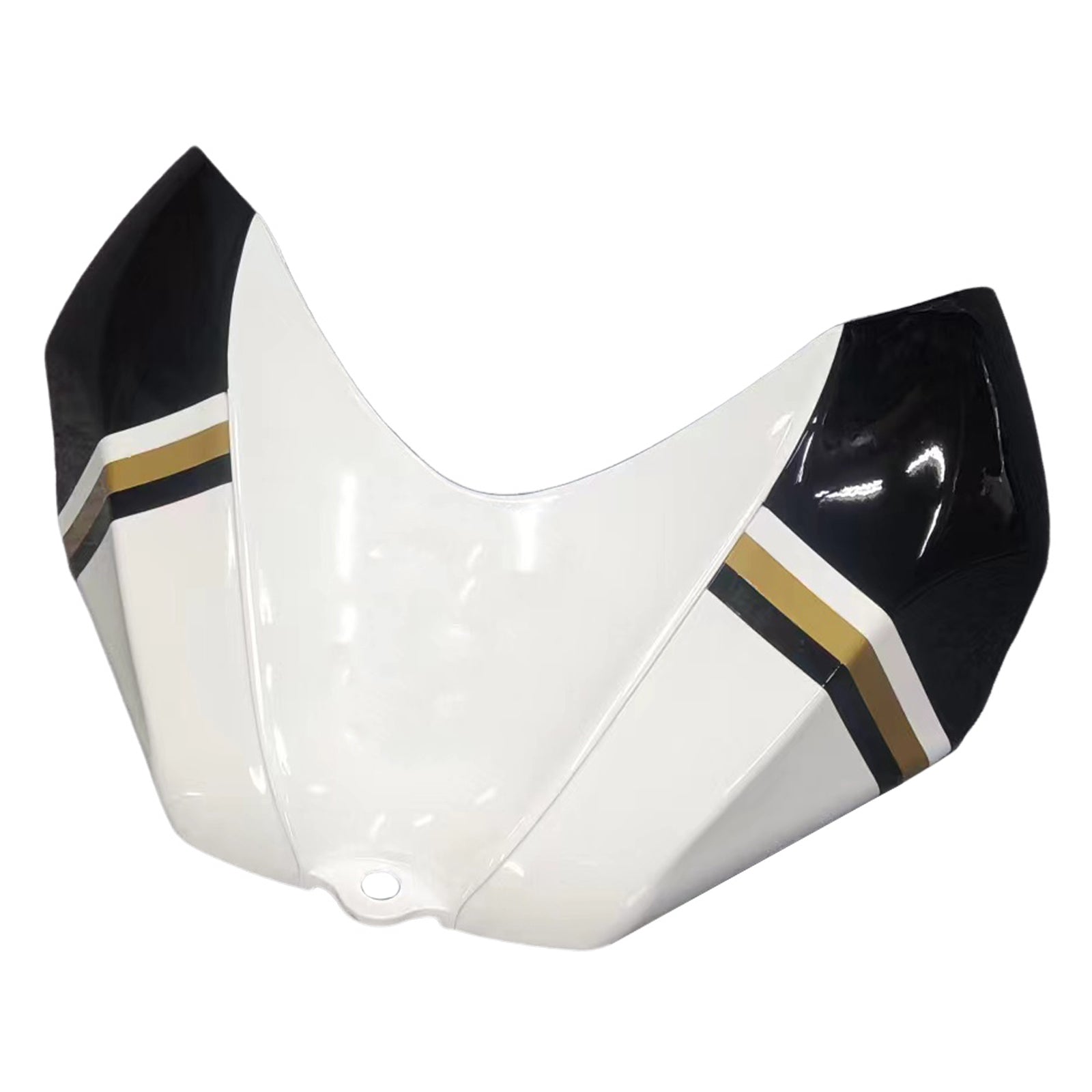 Amotopart 2006–2007 K6 GSXR 600/750 Suzuki Weiß mit schwarzem Logo Verkleidungsset