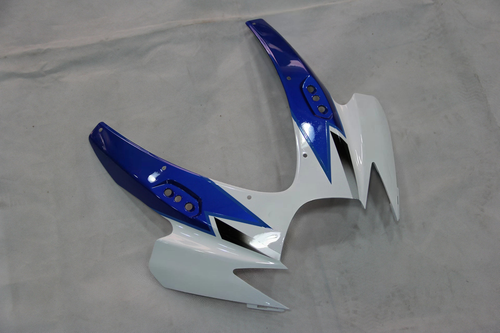 Amotopart 2006-2007 Suzuki GSXR 600/750 Black White Blue Fairing Kit