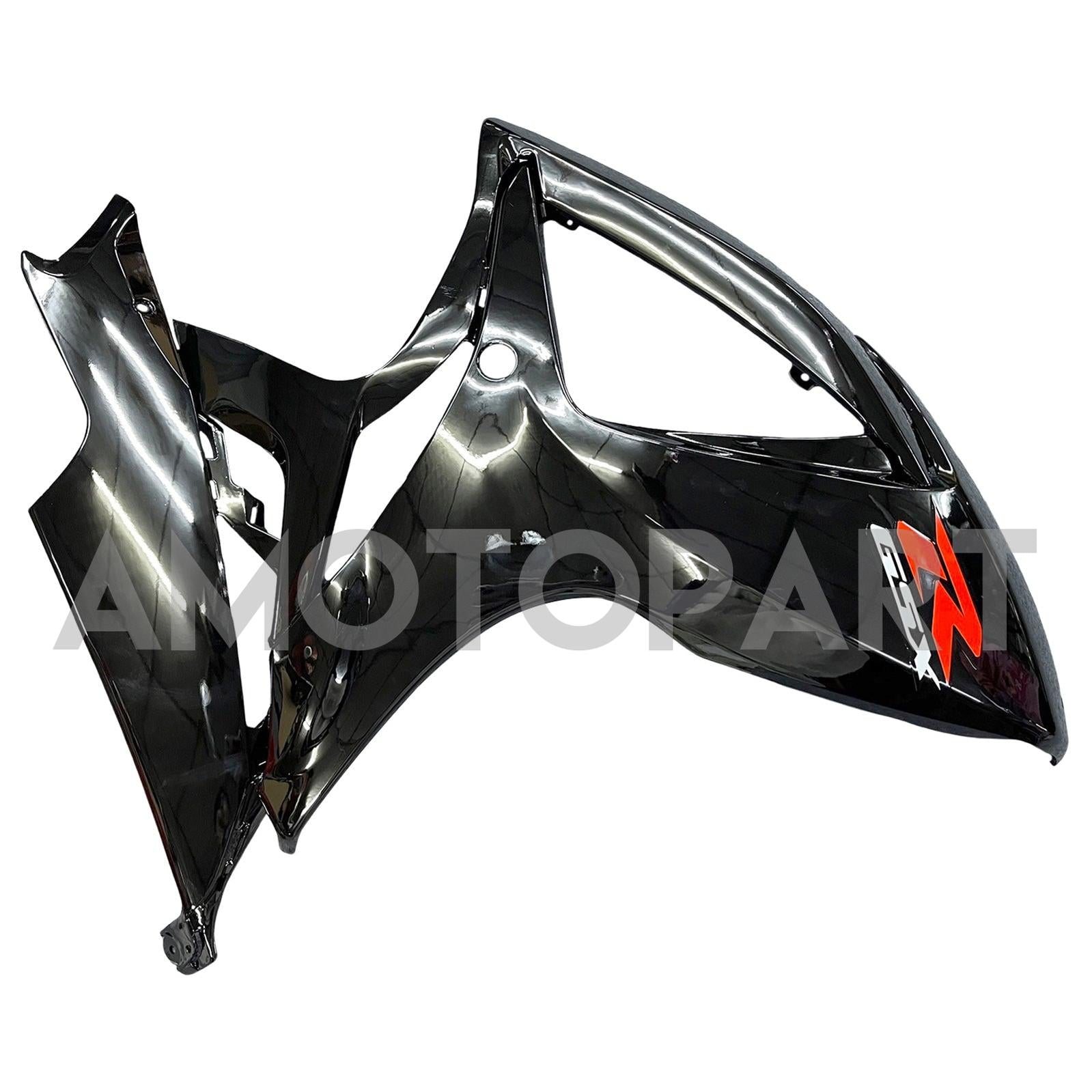 Amotopart 2006-2007 Suzuki GSX-R 600 750 Kit de carénage noir