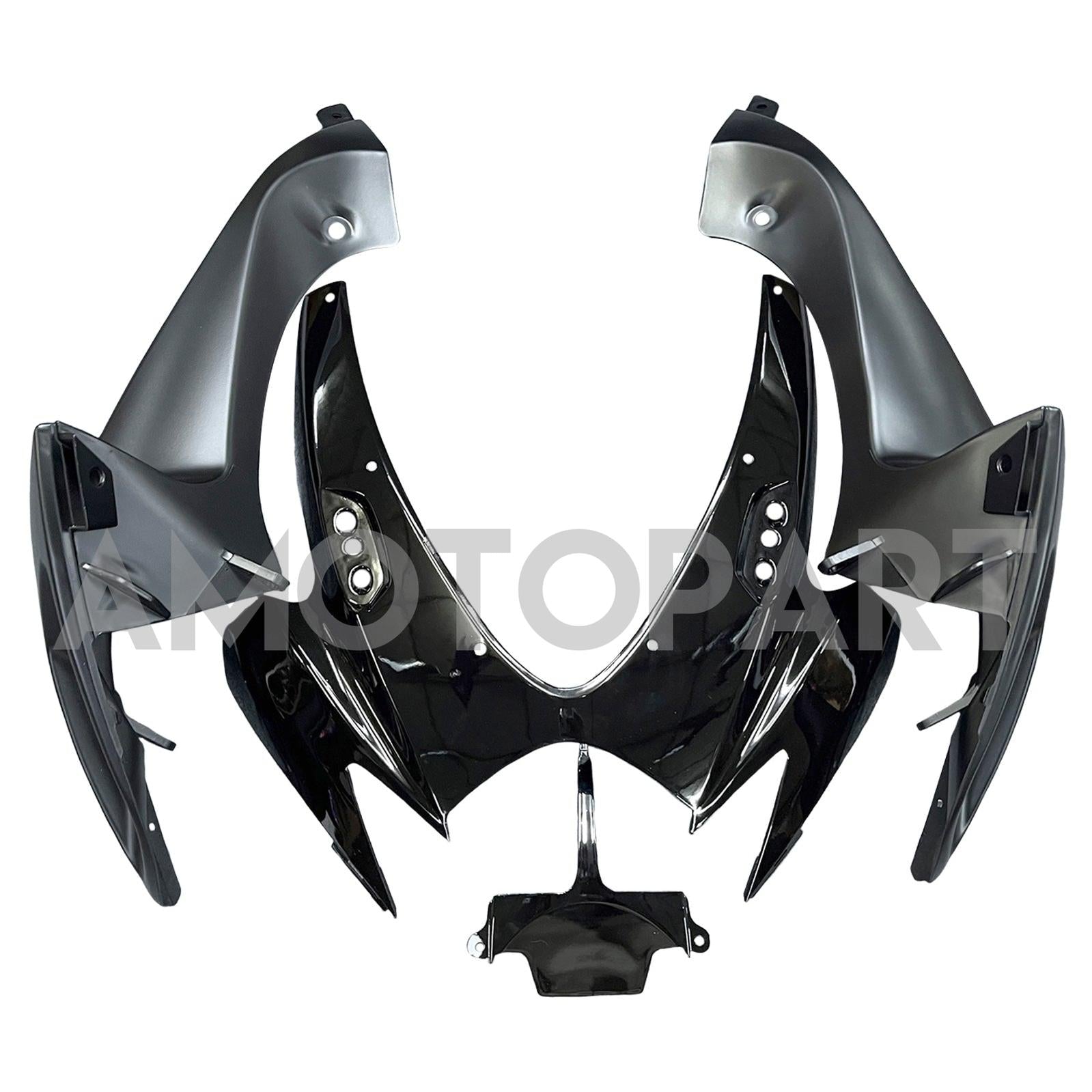Amotopart 2006-2007 Suzuki GSX-R 600 750 Kit de carénage noir