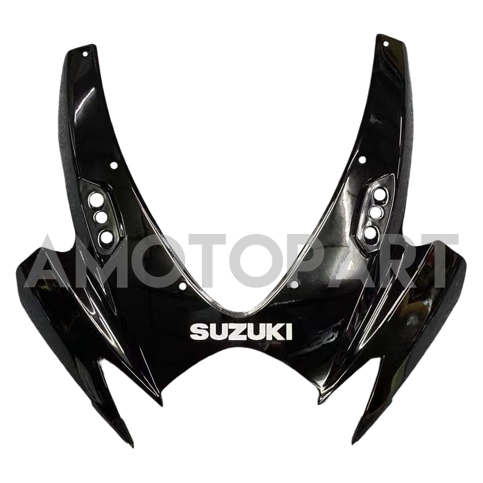 Amotopart 2006-2007 Suzuki GSXR 600/750 Kit de carenagem preta cinza escuro fosco
