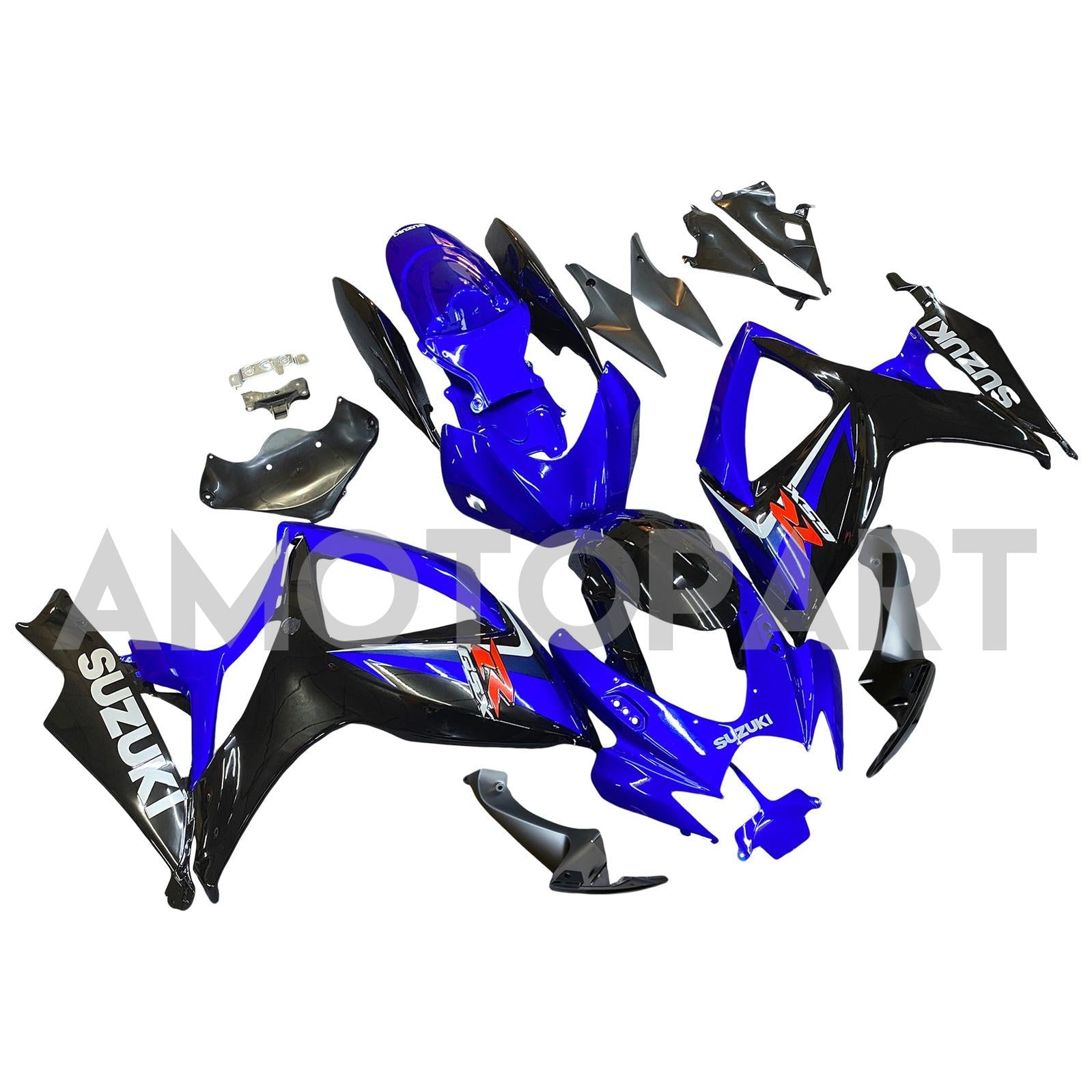 Amotopart 2006-2007 Suzuki GSXR 600/750 Blue&Black Style3 Fairing Kit