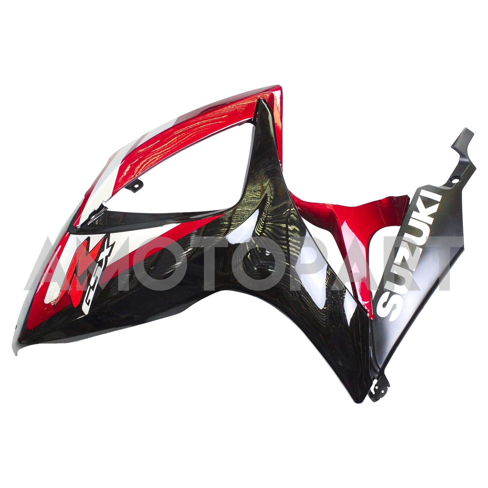 Amotopart Suzuki GSXR 600/750 Rouge 2006-2007&Kit de carénage noir
