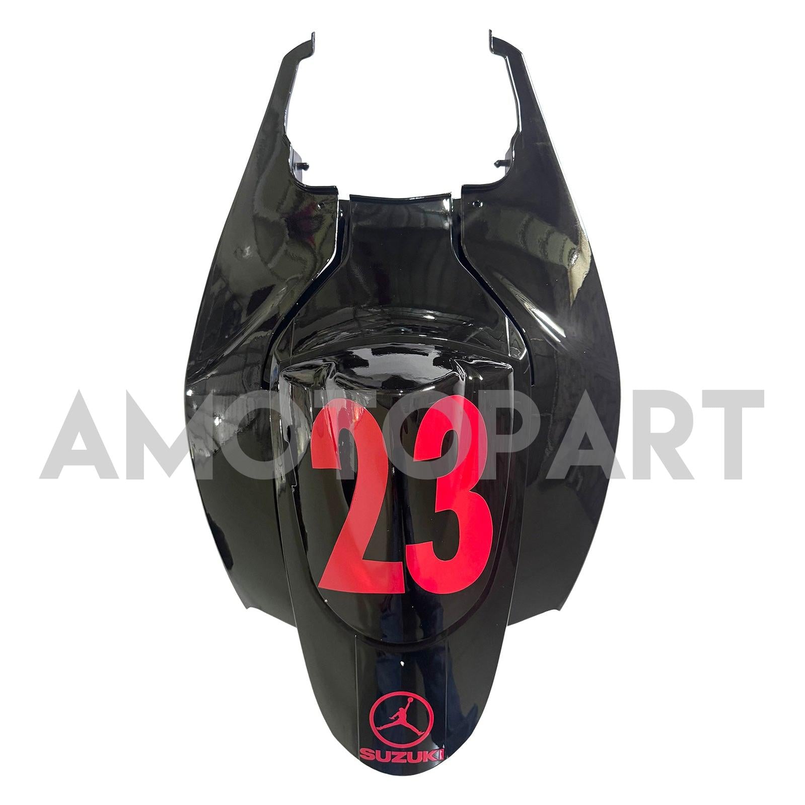 Amotopart 2006-2007 Suzuki GSXR 600/750 Jordan Black & Red Fairing Kit