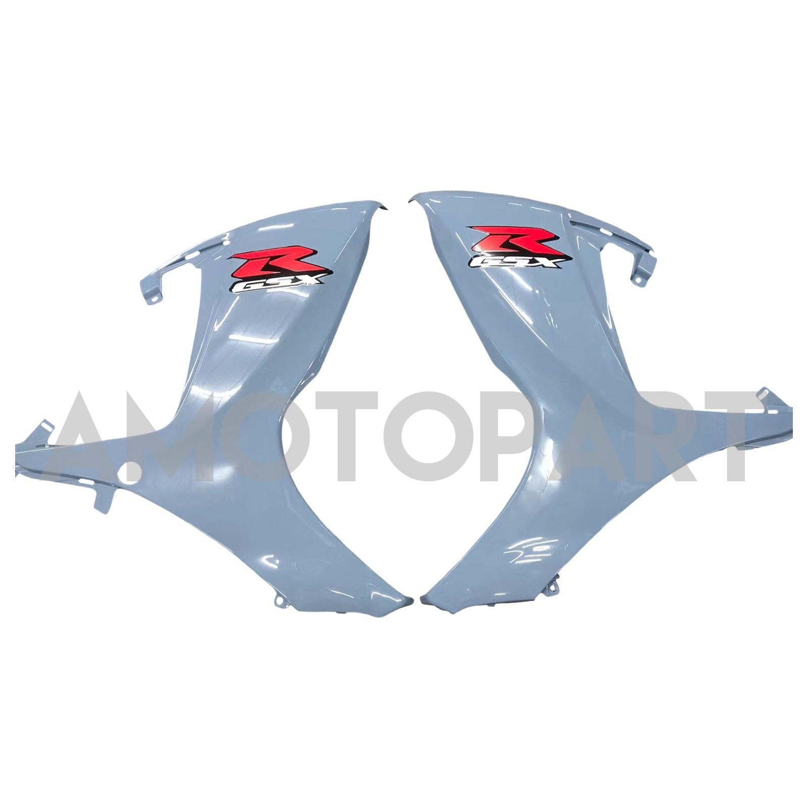 Amotopart 2006-2007 Suzuki GSXR 600/750 Glossy Grey Fairing Kit