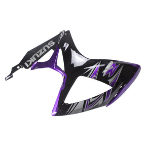 Amotopart 2006-2007 Suzuki GSXR 600/750 Black&Purple Fairing Kit