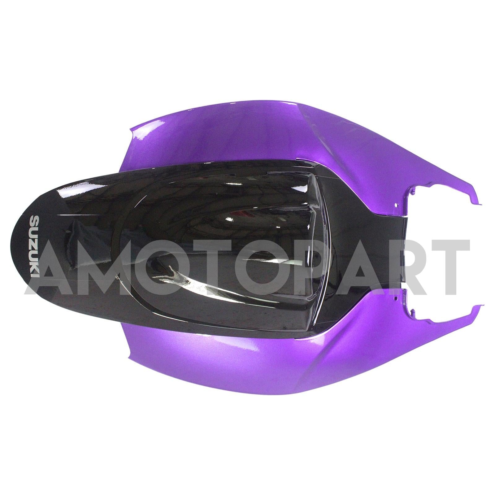 Amotopart 2006-2007 Suzuki GSXR 600/750 Black & Purple Fairing Kit