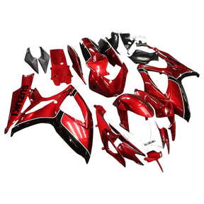 Amotopart 2006-2007 Suzuki GSXR 600/750 Black&Red Fairing Kit