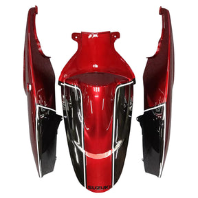 Amotopart 2006–2007 Suzuki GSXR 600/750 Verkleidungsset in Schwarz und Rot