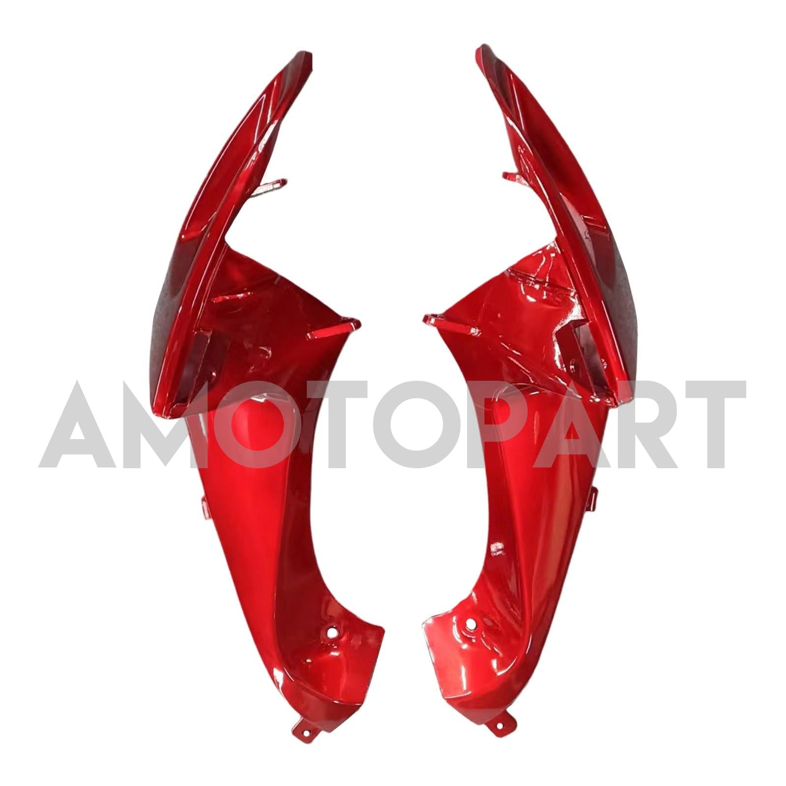 Amotopart Suzuki GSXR 600/750 Noir 2006-2007&Kit de carénage rouge