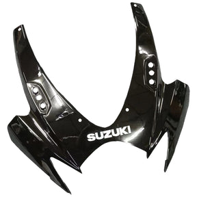 Amotopart 2006–2007 Suzuki GSXR 600/750 mattschwarzes Style2-Verkleidungsset