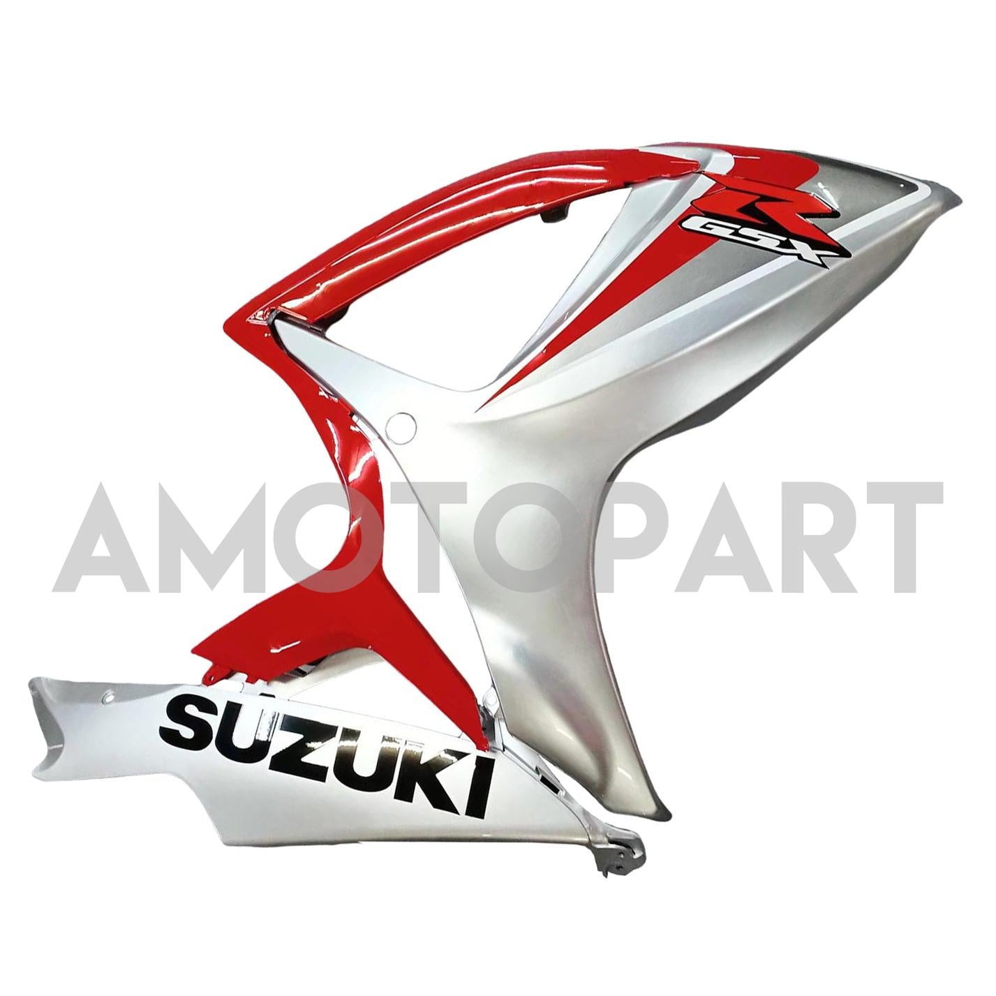 Amotopart 2006-2007 Suzuki GSXR 600/750 Sliver&Red Fairing Kit