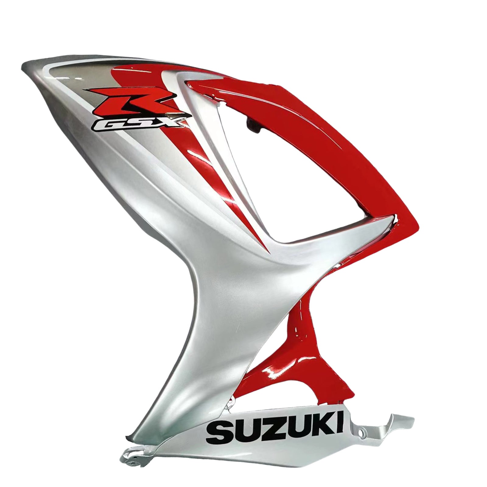 Amotopart 2006–2007 Suzuki GSXR 600/750 Sliver&amp;Red Verkleidungsset