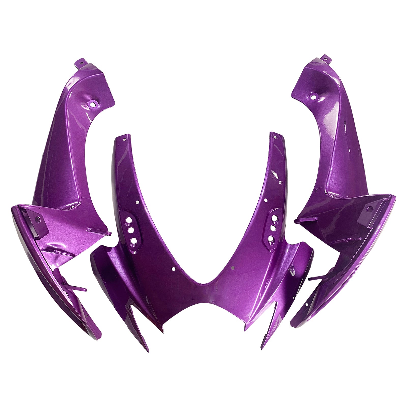 Amotopart 2006-2007 Suzuki GSXR 600/750 Purple&Black Fairing Kit